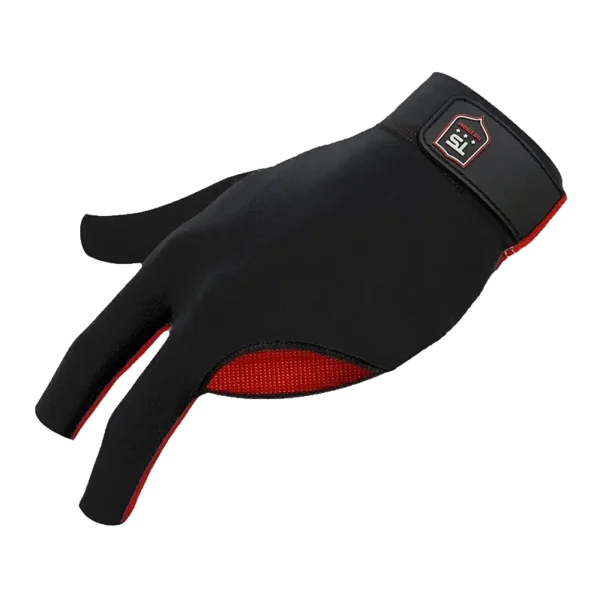 The Stroke Performance Gloves Black Red